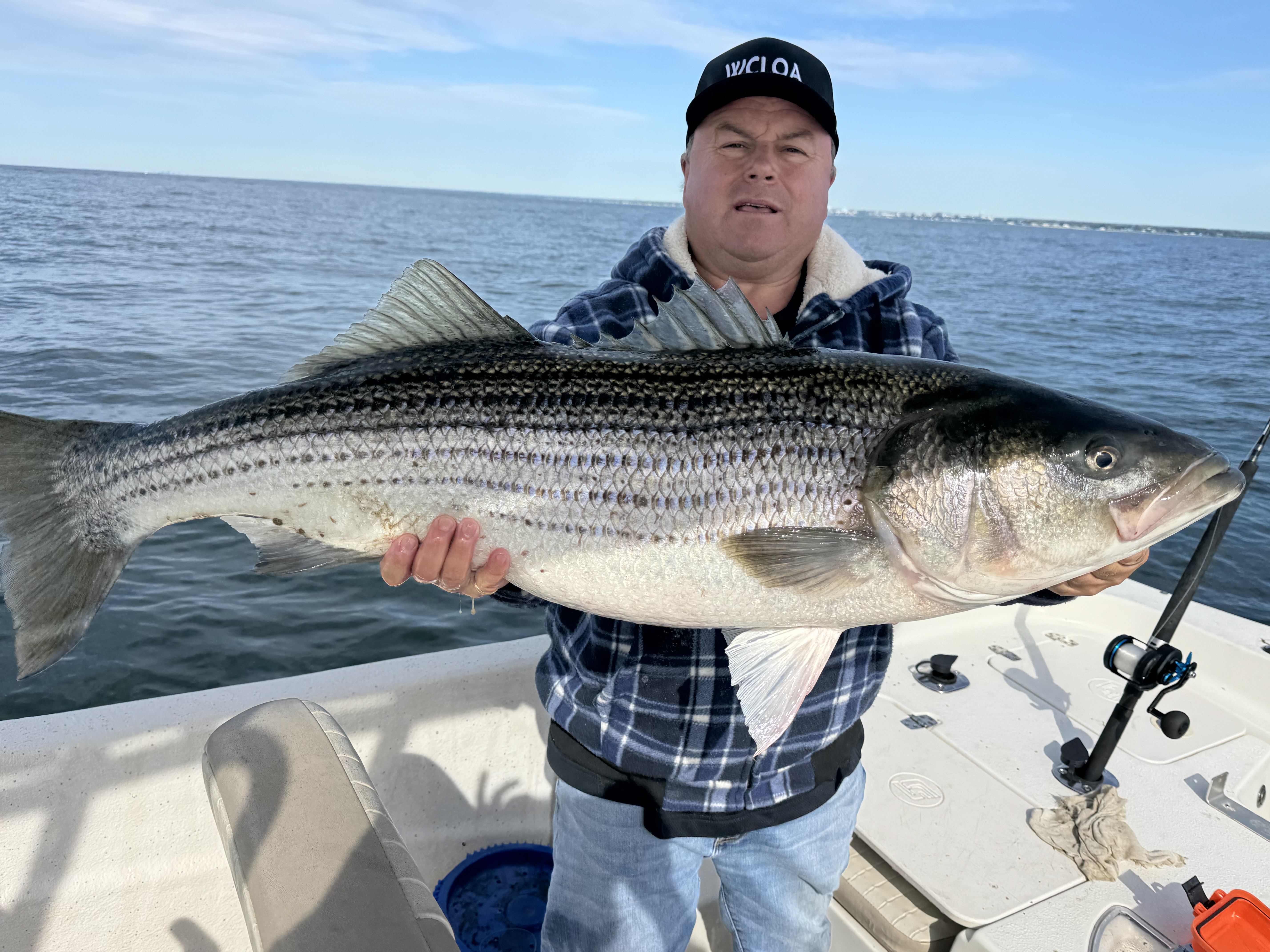 Kevin Bova 41 inch striped bass 2026 derby